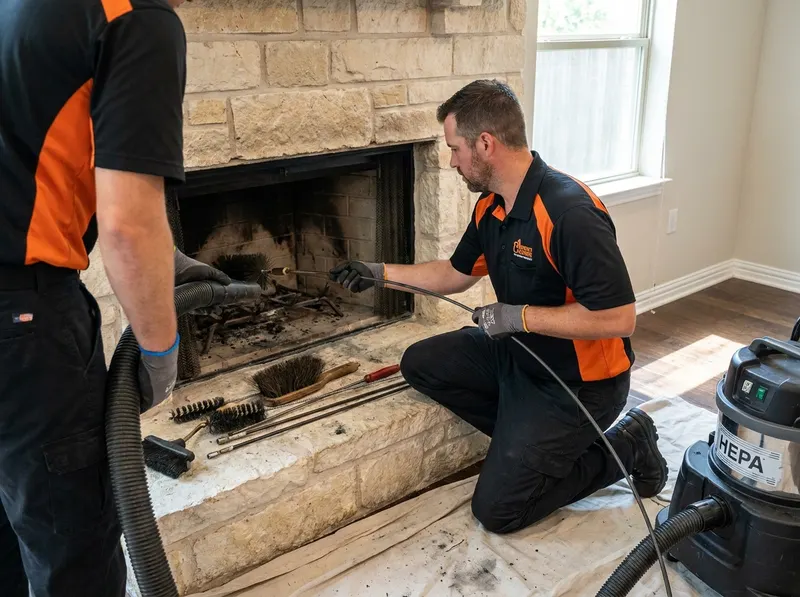 Firebox & Smoke Chamber Cleaning in Austin, TX