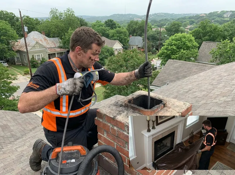 Wood-Burning Chimney Sweep in Austin, TX